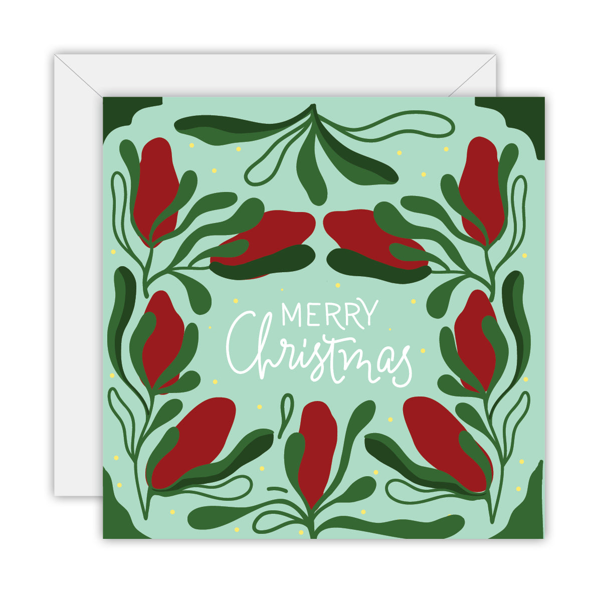 Merry Christmas Banksia - Christmas Greeting Card