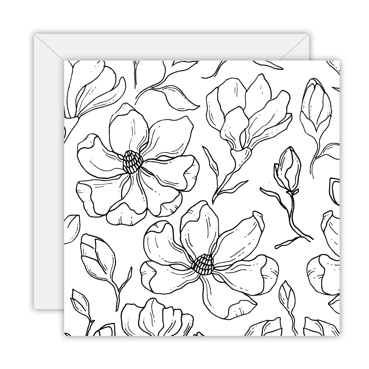 Blooming perfect - Blank Card