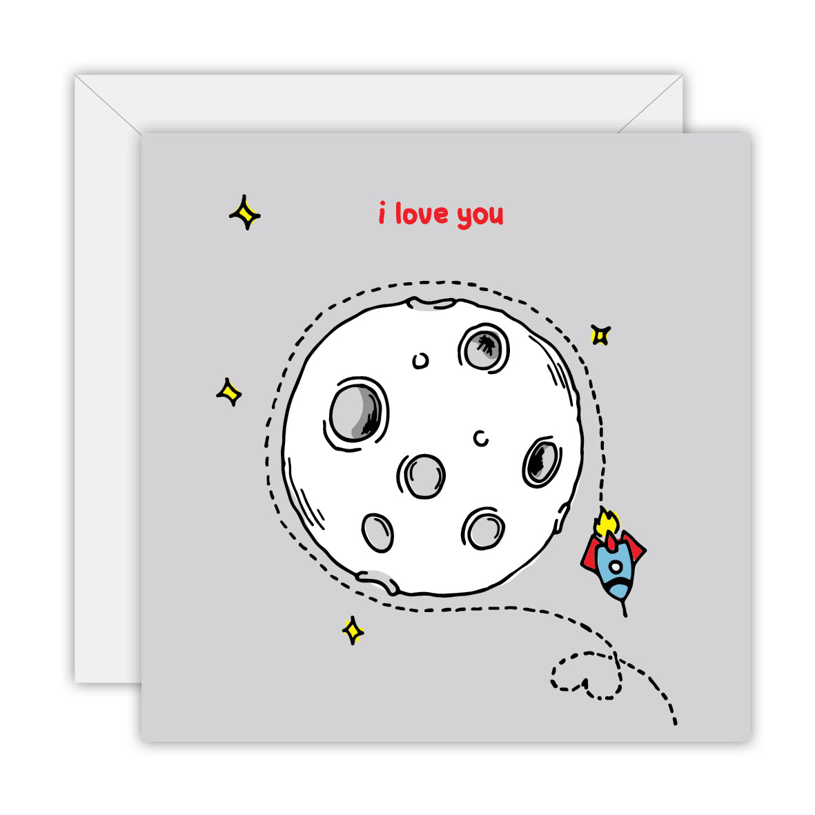 I love you - Love Greeting Card