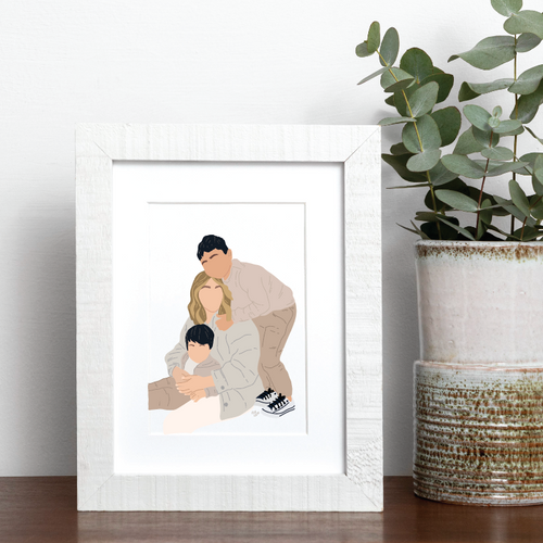 Custom Minimal Illustration