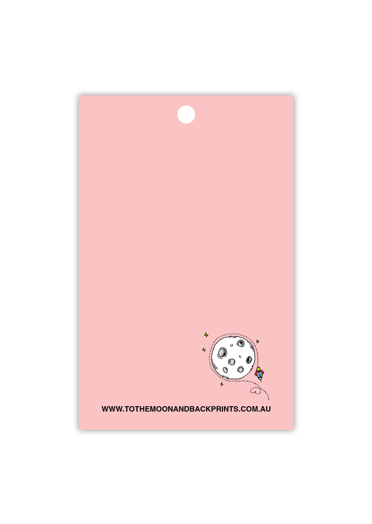 A little note to say a big thanks - Gift Tag