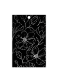 Bloomin Perfect  (black) - Gift Tag
