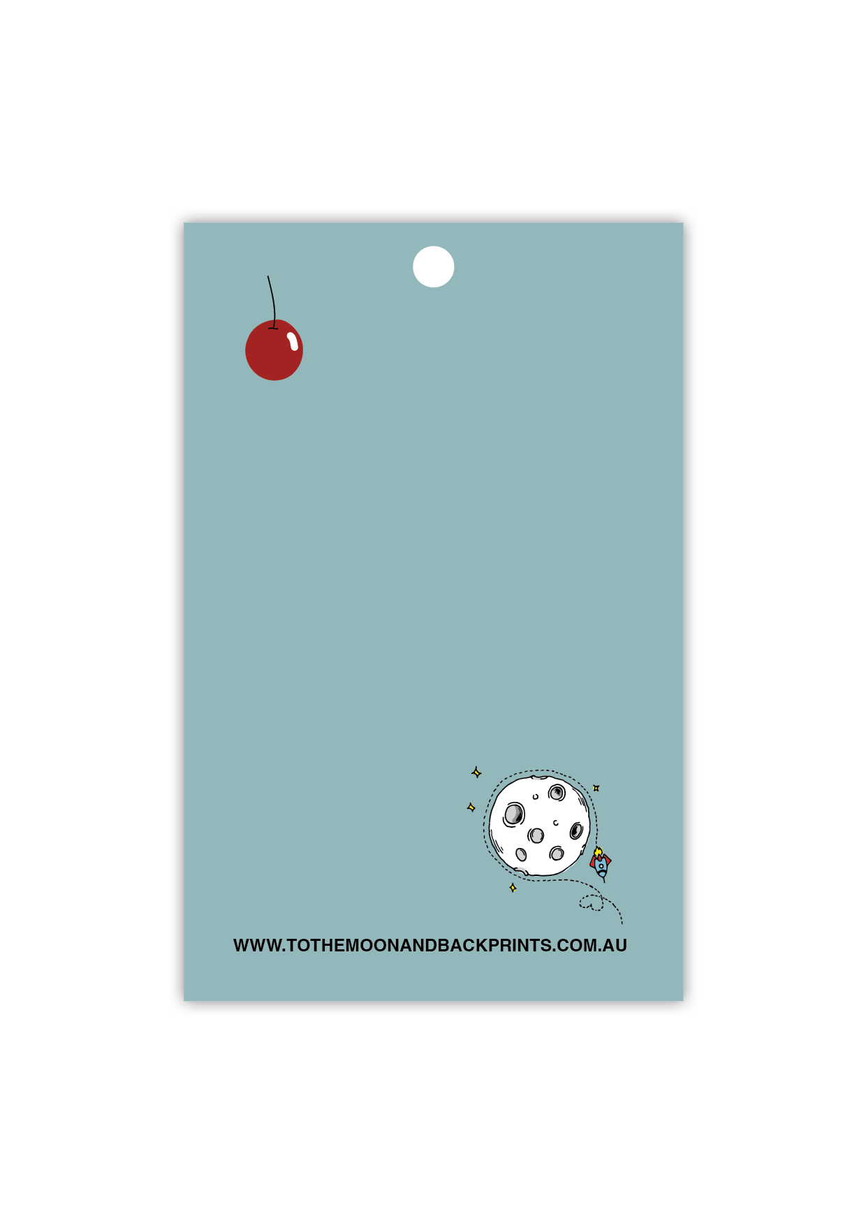 Happy Christmas - Kookaburra - Gift Tag