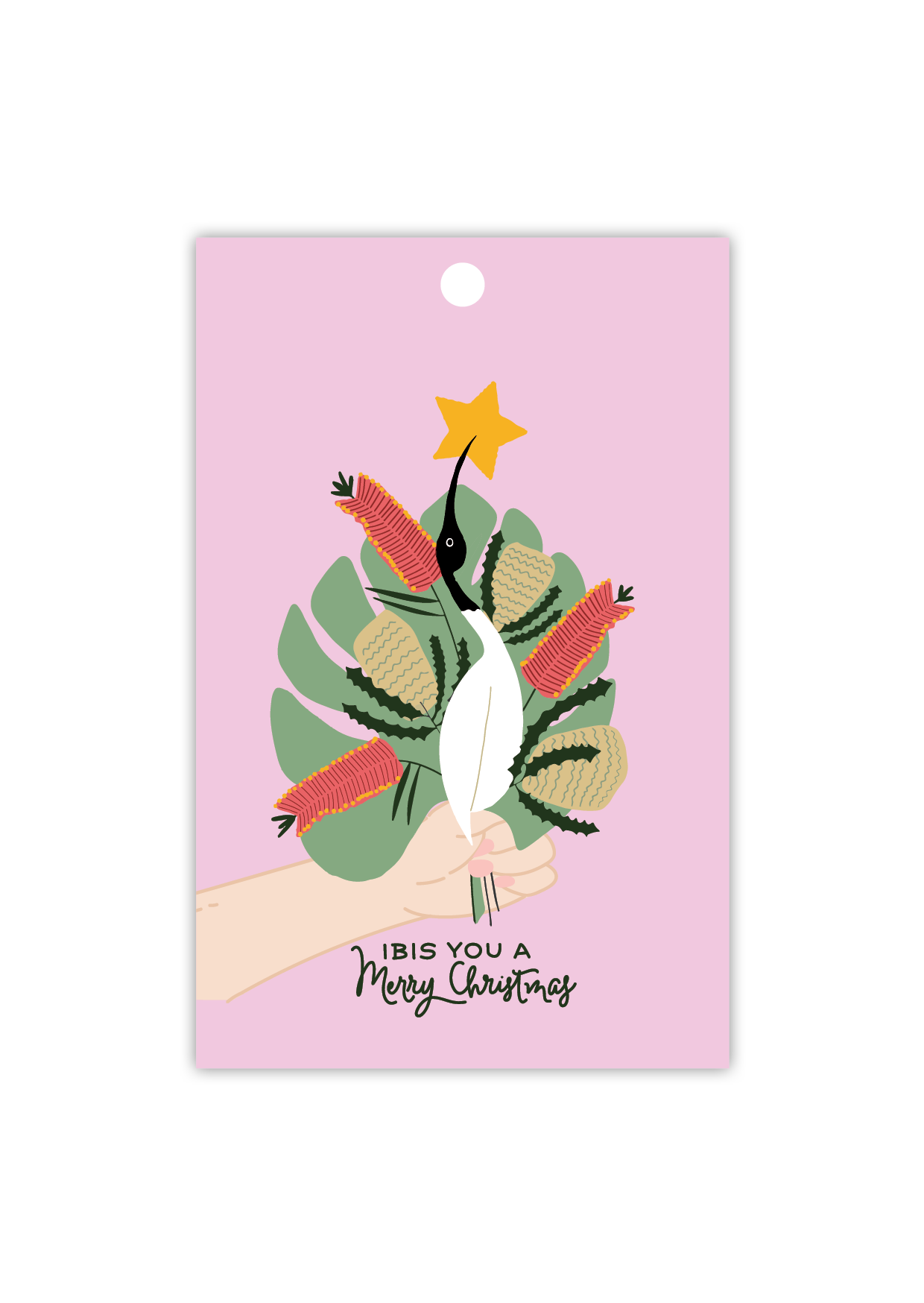 Ibis Range - Bouquet - Gift Tag