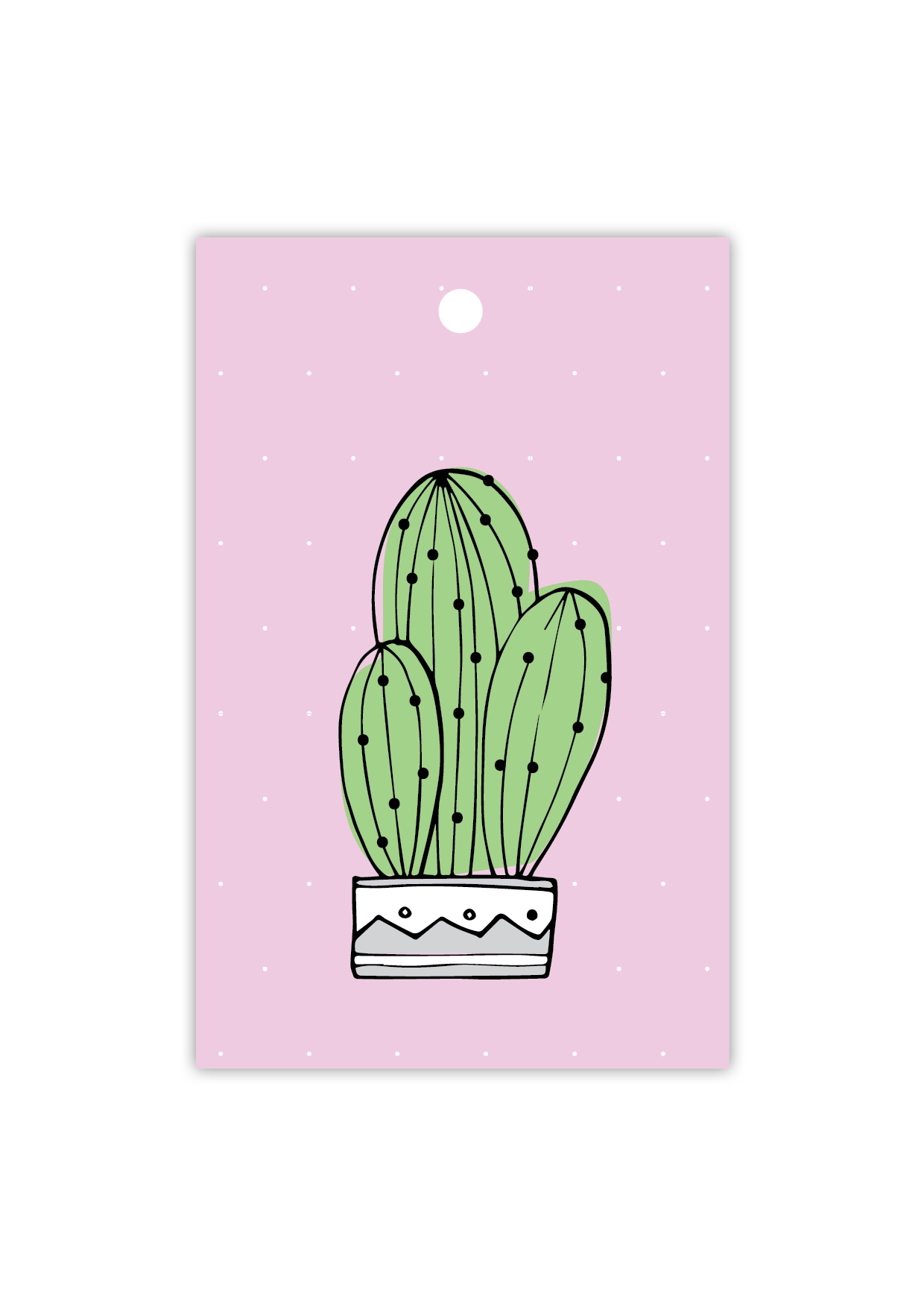 Trio Cactus - Gift Tag