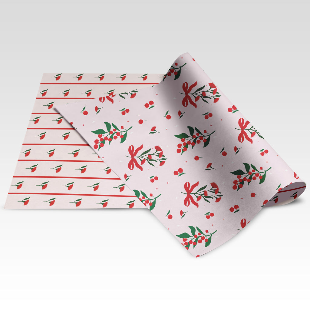 Australiana Floral / With stripes