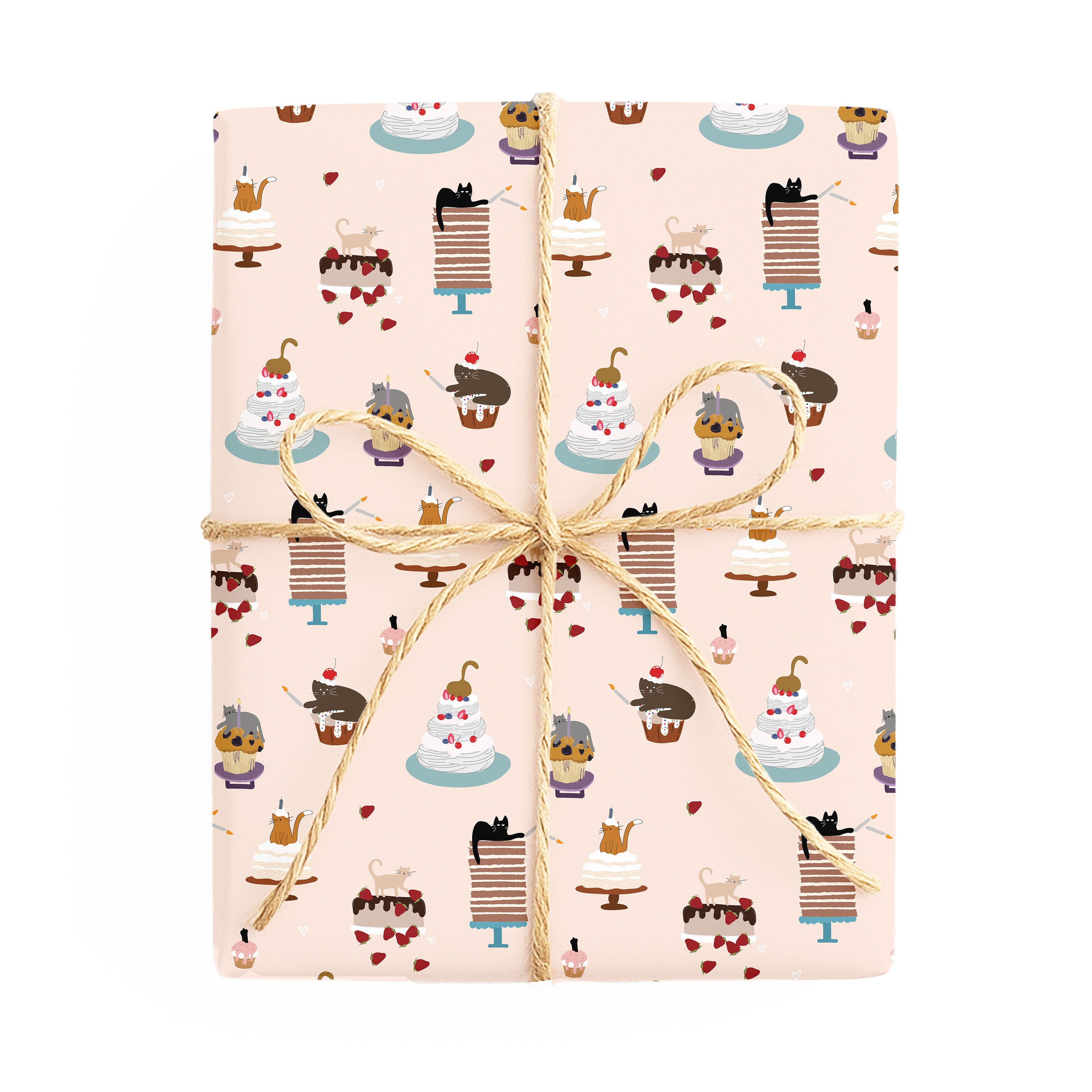F your Birthday / Fairy Bread - Double Sided Wrapping Paper