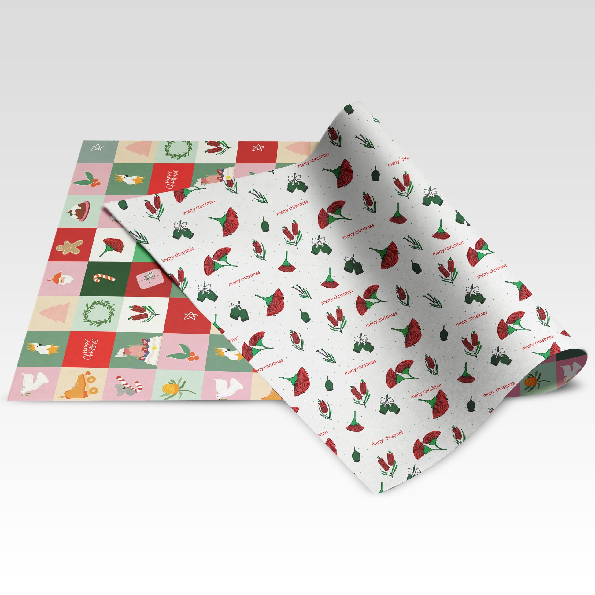 Australian Floral Christmas / Christmas Tiles