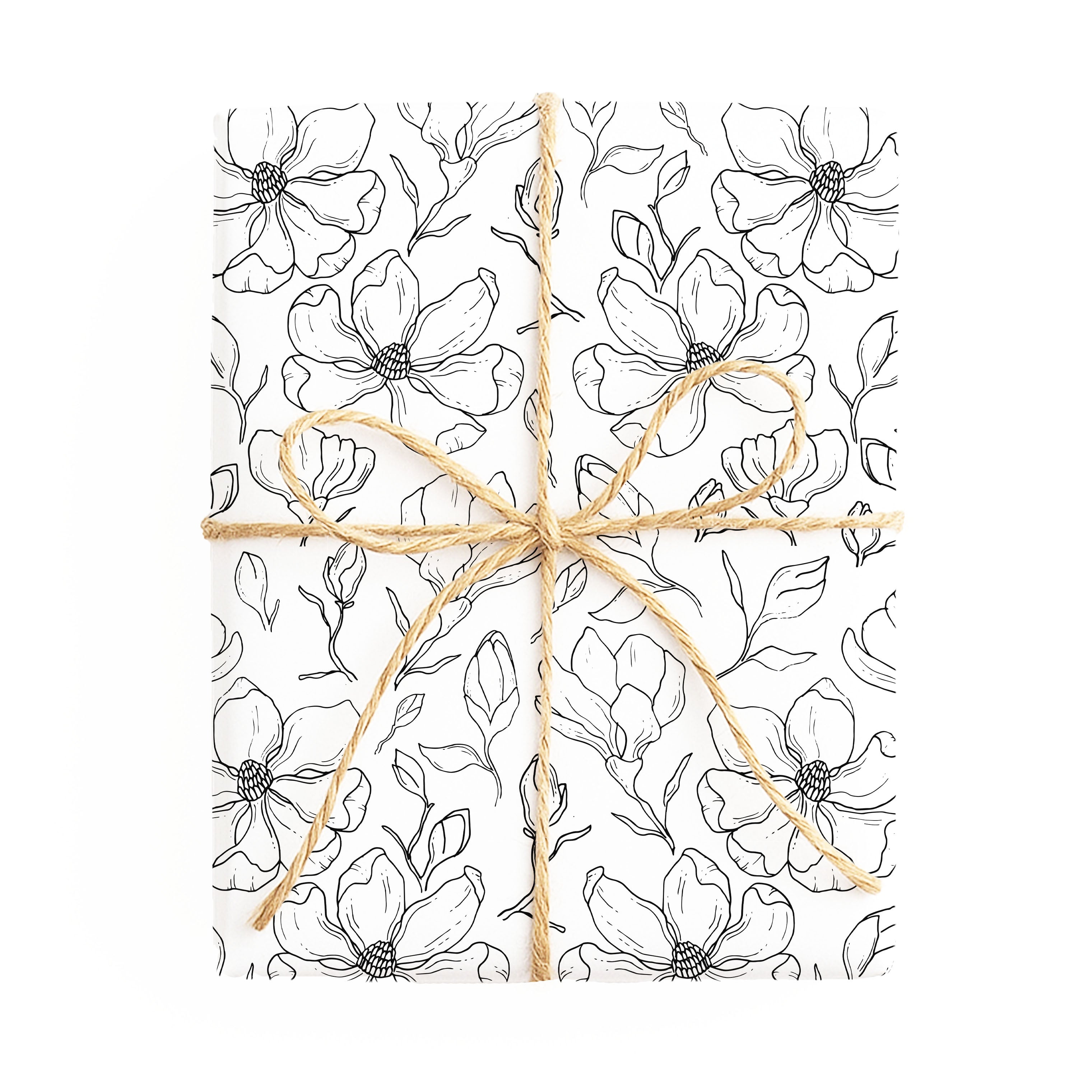 Blooming perfect / Bee-autiful - Double Sided Wrapping Paper