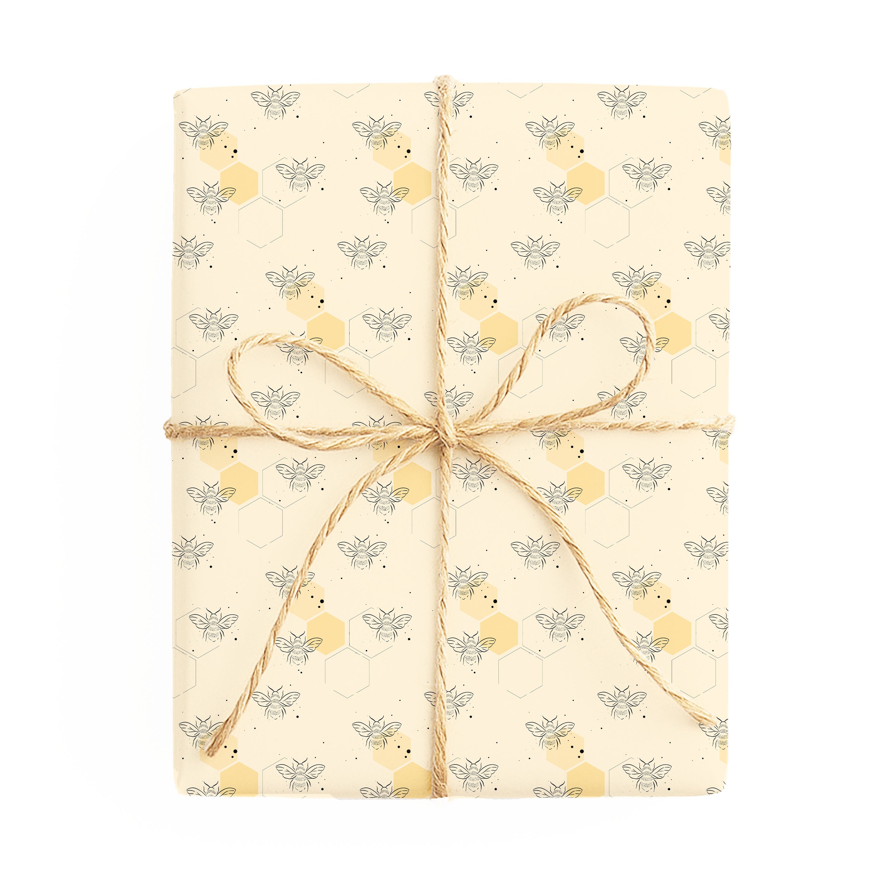 Blooming perfect / Bee-autiful - Double Sided Wrapping Paper