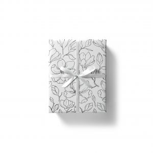 Bloomin perfect wrapping paper