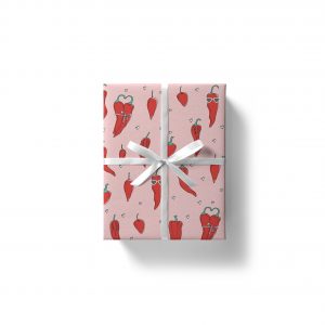 hots for you wrapping paper